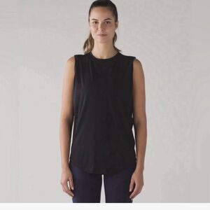lululemon athletica Black Brunswick Muscle Tank